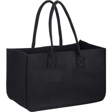 Brennholztasche Filz Large Volume 50X25X25Cm for