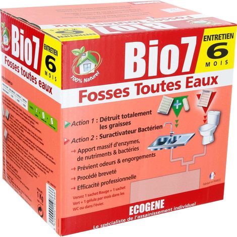 Bio7 Spezial für alle Wassergräben 6 Monate 1kg - Bio 7