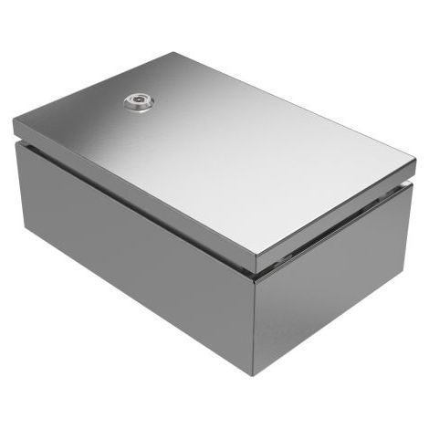 Coffret mural RS PRO en Acier inoxydable 304 Acier, IP66, IP69 ( Prix pour 1 )