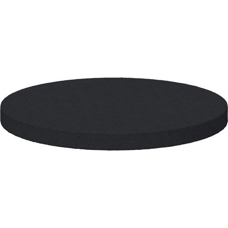 Furniture Feet Pads 2 pcs Black Ø 30 x 2 mm EVA vidaXL