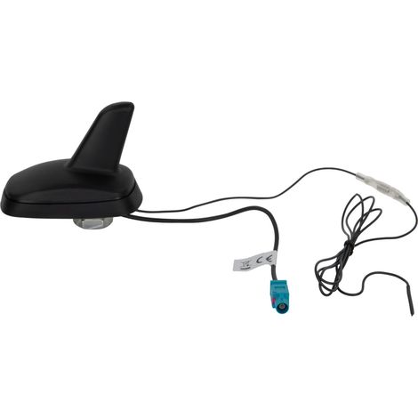 Antenne de toit AM FM Shark Fakra Z-m- 12V phantom