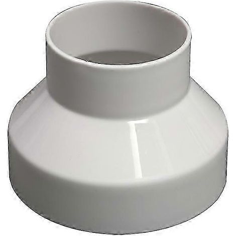 Adaptateur réducteur de conduit d'extraction pour ventilateur de ventilation (200 mm à 150 mm) (1/3)