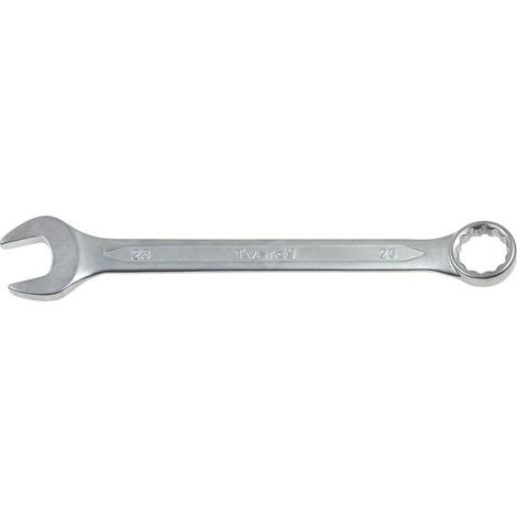 Clé plate finition satinée 23 mm CRV - CS DIN3113A (5/40) (1/2)