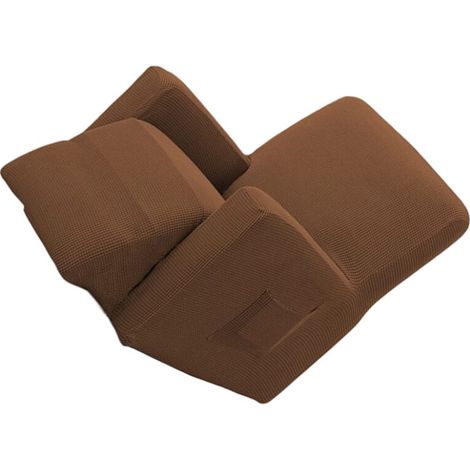 Housse de fauteuil inclinable Linyer - Housse de chaise universelle unie à manches longues, anti-poussière et antidérapante, convient aux chambres, tables basses, etc.