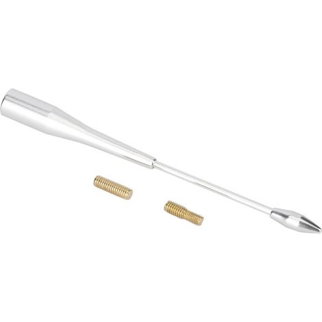 Antenne de toit universelle 2 en 1 pour voiture et utilitaire, mât radio AM/FM, réception antenne aérienne, remplacement facile (1/5)