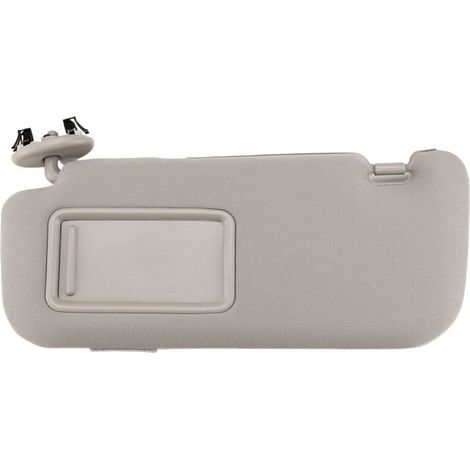 Parasole per interni auto 2007-2013 con specchietto, lato conducente, sinistro, grigio (1/4)