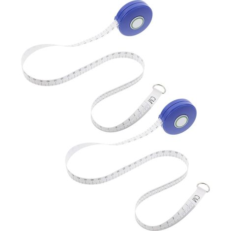 Ruban à Mesurer pour Animaux de Ferme 2 Pièces, Ruban Rétractable Double Échelle pour Poids et Taille, Outil de Mesure Précis pour Bétail Bovin et Porcin, Équipement (1/5)