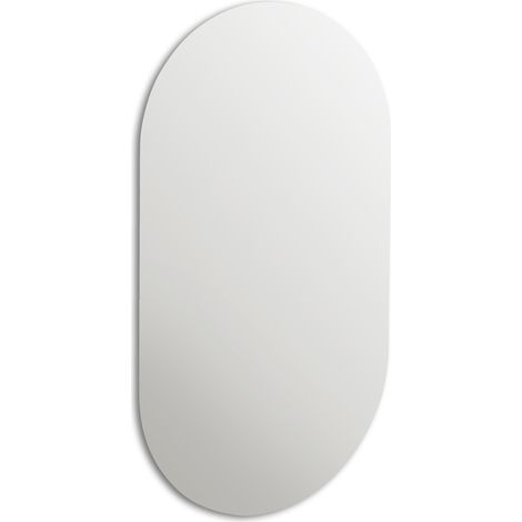 GEDY ANTHONY specchio filo lucido 50X90 cm sagomato reversibile con led codice prod: 000034000000000 (1/3)