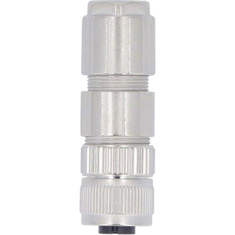 Connecteur M12, droit, 4 broches, étanche IP67, résistant au feu, ignifugé, connecteur aéronautique, 50 V CA