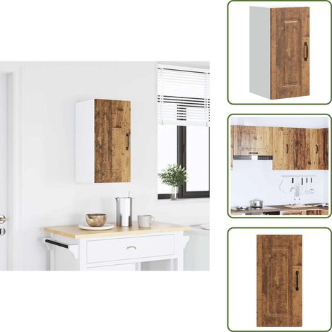 Muebles de cocina - vidaXL Armario de pared cocina Kalmar madera vieja madera ingeniería - Armario de madera