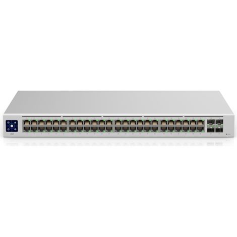 Switch Ubiquiti UniFi USW-48 con 48 porte Gigabit Ethernet, Hub Switch con supporto per VLAN e gestione avanzata (1/4)