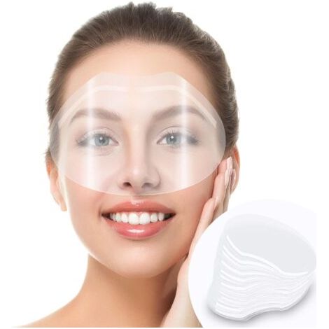 Lot de 30 visières de protection transparentes pour les yeux et les sourcils, pour extensions de cils, chirurgie oculaire, chirurgie des paupières, soins ultérieurs des cils, pour fournitures
