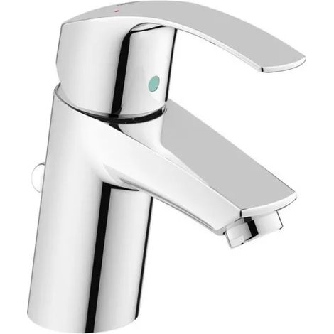 RUBINETTO MISCELATORE MONOCOMANDO PER LAVABO SERIE EUROSMART NEW SCARICO 11/4 GROHE S.P.A.