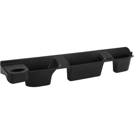 Boîte de rangement avant avec support téléphone noir pour Land Rover Defender 90 110 2020-2022, coffre de stockage compatible CoPilot (1/5)