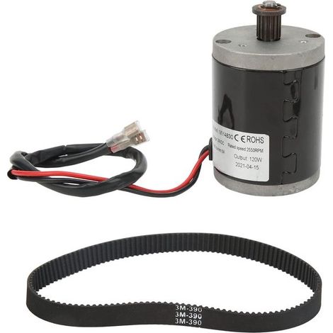 Bürstenbehafteter Gleichstrommotor – 120-W-Hochgeschwindigkeitsmotor – Geräuscharm und drehmomentstark – 24 V, Aluminiumlegierung – Geeignet für Elektrofahrräder – I (1/5)