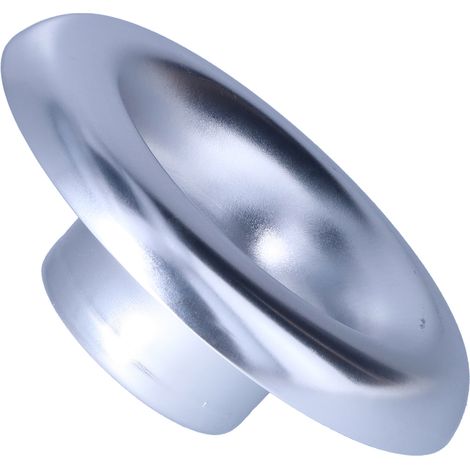 Stück Kaltluftansaugtrichter Turbo-Adapter Kegel Geschwindigkeitsdekoration CNC Aluminium Silber Autozubehör (1/5)