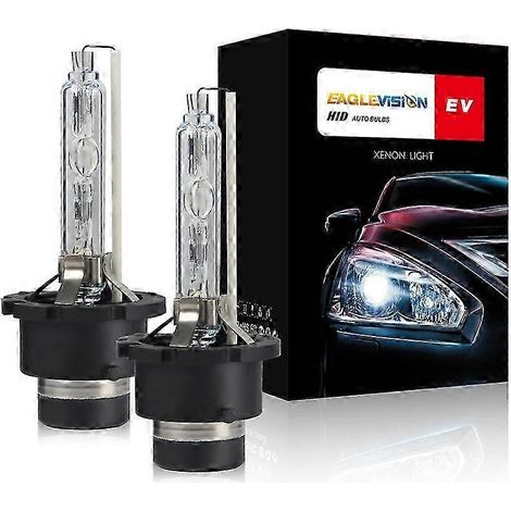 Bombillas HID D4S, bombillas de repuesto para faros delanteros de xenón de 35 W, luz alta y baja para Toyota Lexus, paquete de 2, edición 0708