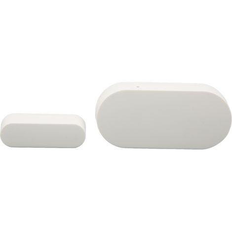 Capteur magnétique de porte sans fil, alarme de fenêtre intelligente avec porte-pile bouton (1/5)