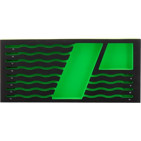 JBM13922V module EVA avec 12 touches à cliquet - vide