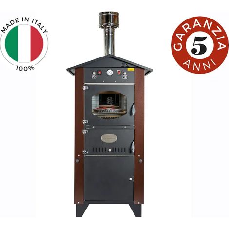 Forno da esterno Garden 65 marrone Rossofuoco con carrello integrato