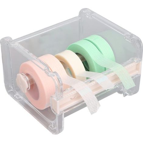Dispensador de cinta adhesiva transparente Dailygoods - Soporte para cinta