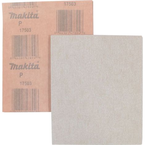 Makita  papel  de  lija  230x280  mm  K500  100  pz  -  D-60800