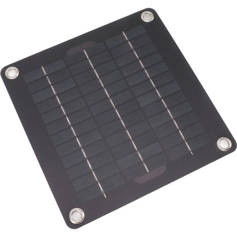 10W portable solar panel kit, 12V battery charger, for car, motorcycle, tractor (1/5)