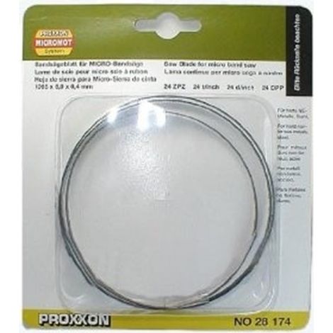 Hoja de sierra de cinta Standard Proxxon 28174 de 24 dientes para MBS 240 / E