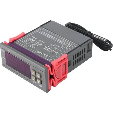 Régulateur de température numérique 220 V STC-1000 avec thermostat et sonde. (1/5)