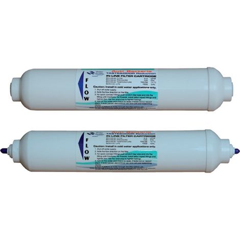 Cartuchos de reemplazo para ósmosis inversa GENIUS PRO - ATH Modelo: Cartucho Carbón Activo GAC In-Line 2"x10" NPT