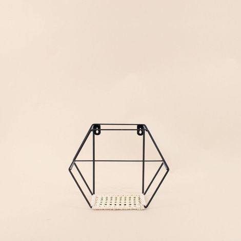 Etagère hexagonale 20x25cm