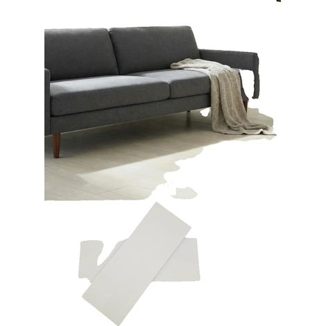 Adesivi per pavimenti, in PVC impermeabile, design moderno effetto legno, HDB008, 10 pezzi (1/2)