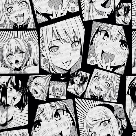 Tela Oxford decorativa para exteriores - Motivo Anime-Manga I DX742 (1/5)