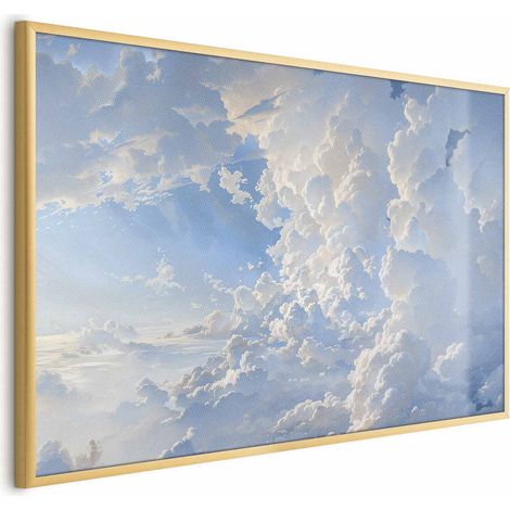 Póster - El Sol revela los secretos de las nubes: imágenes espectaculares en el cielo (1/4)