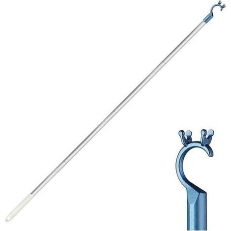 Tray to opening of window of roof with rod and hook - Rod of opening of window of roof with hook, extension of opens-window with rod and hook, extension of handle of window with hook