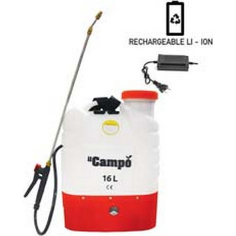 1PZ pompa a zaino a  litio 12v lt.16  - cm.38x18,5x52h.