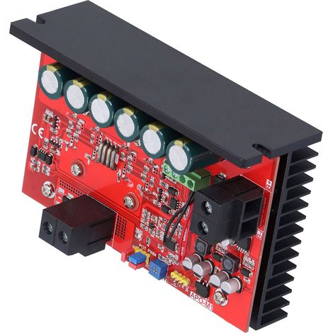 PWM-Drehzahlregler für 24V-48V DC-Bürstenmotoren 1-50A, elektronischer Regler APO-M1, 3 Funktionen, Leistungsregler. (1/5)