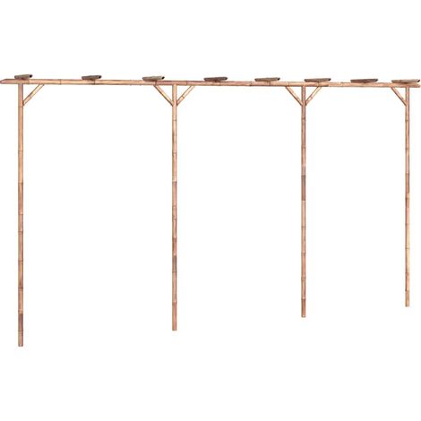 Pergola Bambou 385x40x205 cm