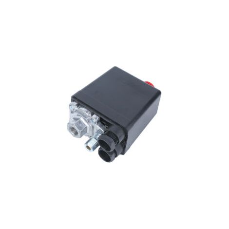Vanne de commande pressostat compresseur d'air G1/4' Pression 0,5-1,2MPa Tension 220V Durée de vie 1 milliard de cycles - 5175psi
