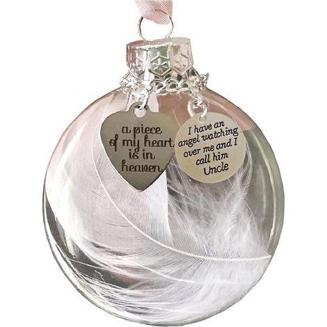 Boule De Noel Transparente - 60 mm - En Plastique Incassable - Décoration Arbre De Noël Commémorative - Lot De 1 (1/5)