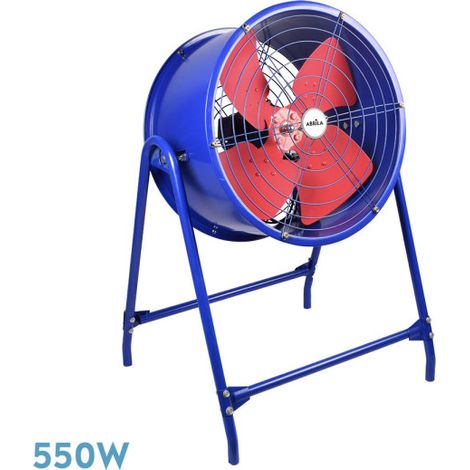 Ventilatore industriale "Dana" con supporto (motore AC 550W, 1 velocità)