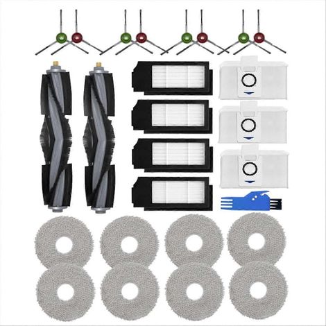 Accessoires de remplacement pour X1 Omni et X1E Omni, pièces détachées compatibles, kit d’entretien multifonction, composants de rechange pour robots aspirateurs (1/5)