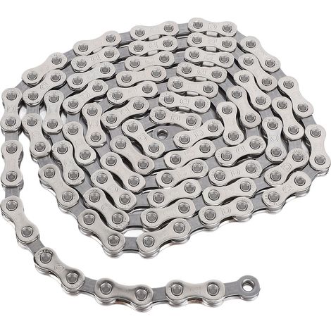 Chaîne de VTT 11 vitesses 118 maillons, chaîne en acier haute résistance, pièces détachées pour vélo (1/5)