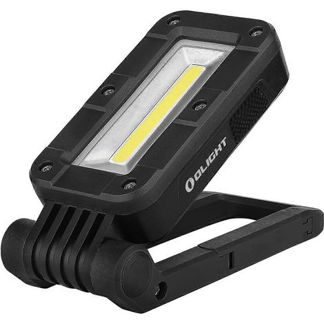 Lampe de travail magnétique COB compacte et rechargeable pour chantiers et camping (1/5)