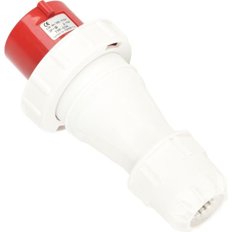 Industrielle Aufputz-Steckdose, 4-polig, wasserdicht, 220–380 V / 240–415 V (1/5)