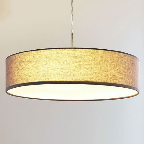 [NEUWERTIG] B-Ware Lindby Hängeleuchte Sebatin Deckenlampe Pendelleuchte Lampe 3 Flm E27 Grau845