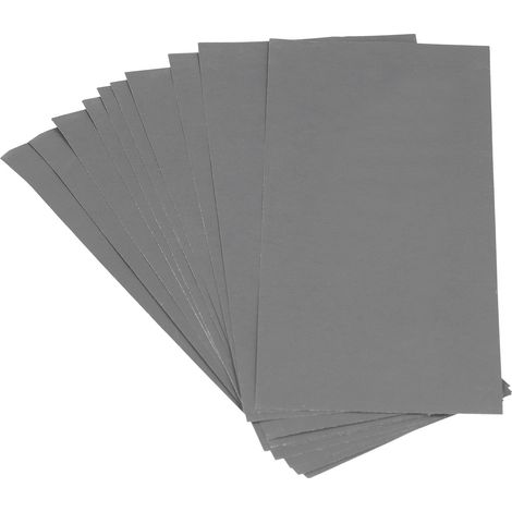 Kit de 90 feuilles de papier de verre pour ponçage à sec et humide, grains 400/600/800/1000/1200/1500/2000/2500/3000 (1/5)
