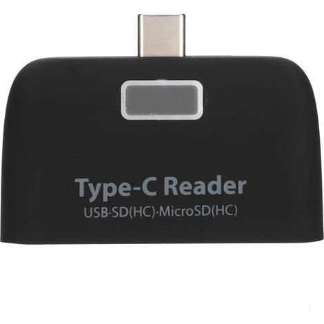 1 lector de tarjetas 4 en 1, Tipo-C, USB 2.0, OTG, para teléfonos y tabletas Android. (1/5)