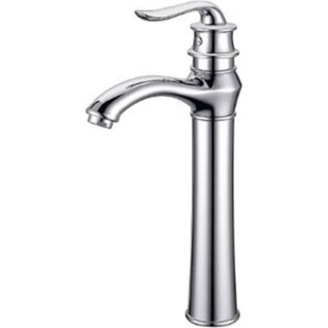 Robinet pour vasque, chromé, monocommande, eau chaude/froide (1/5)