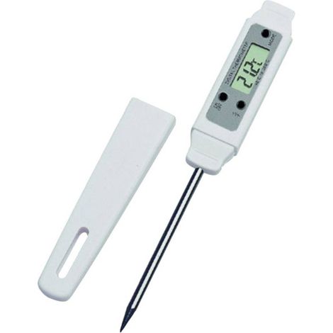 Termometro digitale bianco TFA Dostmann IP65 (1/5)